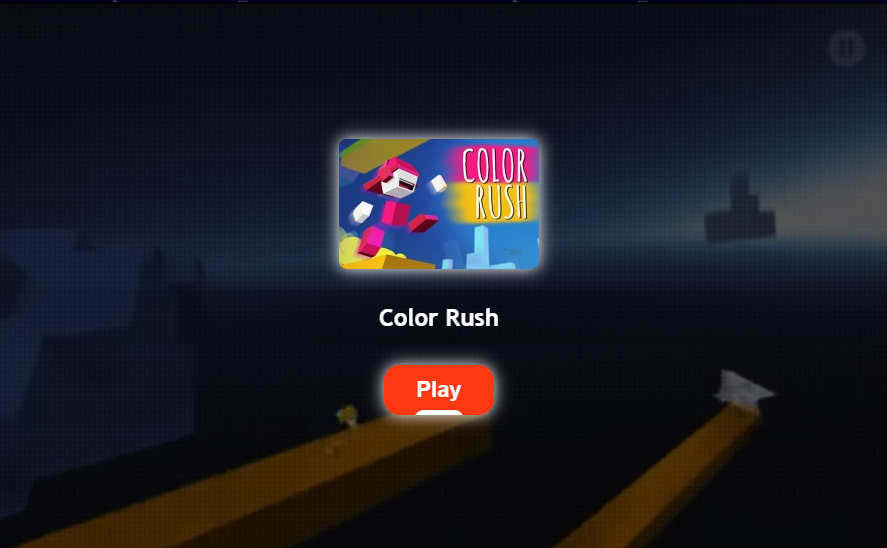 Color Rush: Color-Changing Parkour