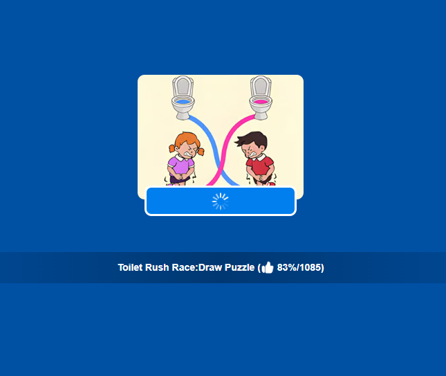 Toilet Rush Race:Draw Puzzle